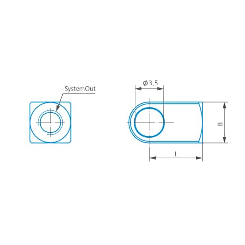 cube, M3XXT, 90 degree, single product photo