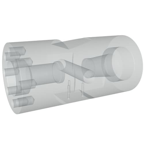 CMM Check 1.0 Multi Feature, calibrated (Software not included) product photo Back View L