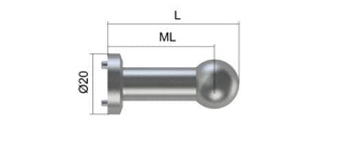 Blank angle block long, ThermoFit Pro System product photo