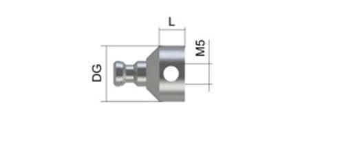 Rotary piece, with cone adapter, small product photo