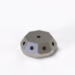 Cube, M5 8 sided, 30 ° incline, Titanium product photo Back View S