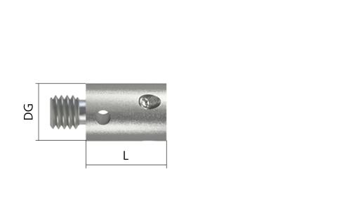 Rotary joint, M3 XXT product photo Front View L