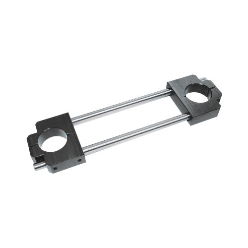 Slotted clamp bracket, adjustable, 180 mm product photo Front View L