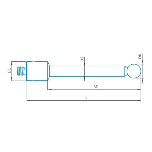 Reference stylus M5, DK8 L110 product photo Front View L