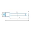 Reference stylus M5, DK8 L110 product photo
