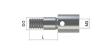 Clamping Screw with female thread, M3 XXT product photo Back View S