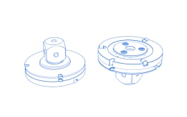 Adapter plates VAST/VAST Gold Standard